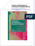 Download pdf Compassion And Empathy In Educational Contexts Georgina Barton ebook full chapter 