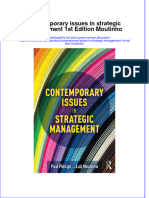Download textbook Contemporary Issues In Strategic Management 1St Edition Moutinho ebook all chapter pdf 