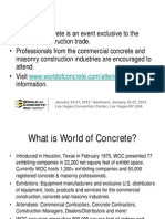 World of Concrete