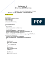Web Services & WCF Services (AIML)
