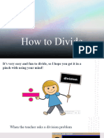 How To Divide