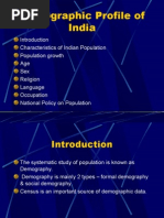 Download Demographic Profile of India by api-3850829 SN7306665 doc pdf