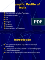 Demographic Profile of India