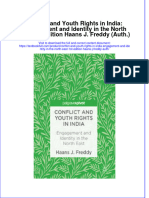 Download textbook Conflict And Youth Rights In India Engagement And Identity In The North East 1St Edition Haans J Freddy Auth ebook all chapter pdf 