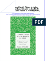 Textbook Conflict and Youth Rights in India Engagement and Identity in The North East 1St Edition Haans J Freddy Auth Ebook All Chapter PDF
