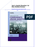 Textbook Communisms Jewish Question 1St Edition Andras Kovacs Ebook All Chapter PDF