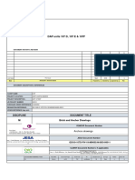 DAP Units 107 D, 107 E & 107F: Discipline Document Title M Brick and Anchor Drawings