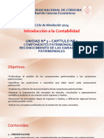 Unidad 3 - Componentes Patrimoniales y Reconocimiento de Las Variaciones Parimoniales - 2024