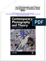 Download pdf Contemporary Photography And Theory Concepts And Debates 1St Edition Sally Miller ebook full chapter 