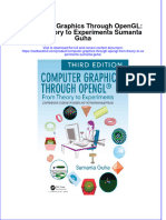 Download textbook Computer Graphics Through Opengl From Theory To Experiments Sumanta Guha ebook all chapter pdf 