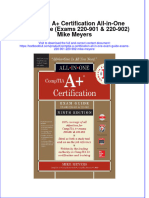 Download textbook Comptia A Certification All In One Exam Guide Exams 220 901 220 902 Mike Meyers ebook all chapter pdf 