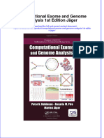 Textbook Computational Exome and Genome Analysis 1St Edition Jager Ebook All Chapter PDF