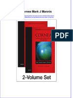 Textbook Cornea Mark J Mannis Ebook All Chapter PDF
