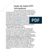 Interpretação Do Teste HTP Casa Árvore Pessoa