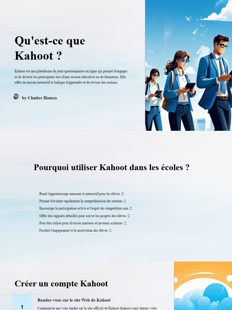 Comprendre Kahoot : Guide et Utilisation | PDF | Pédagogie | Motivation