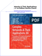 Full Chapter Complex Networks Their Applications Xii Volume 2 1St Edition Hocine Cherifi PDF
