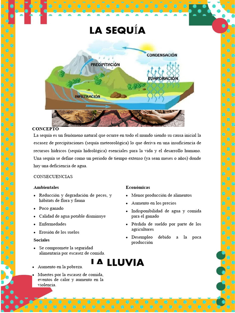 Impacto de la Sequía y Desastres Naturales | PDF | Temblores | Tsunami