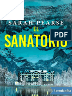 El sanatorio - Sarah Pearse