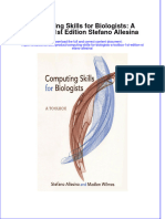 Textbook Computing Skills For Biologists A Toolbox 1St Edition Stefano Allesina Ebook All Chapter PDF