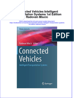 Textbook Connected Vehicles Intelligent Transportation Systems 1St Edition Radovan Miucic Ebook All Chapter PDF