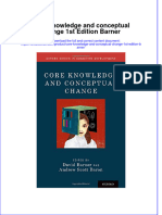 Download textbook Core Knowledge And Conceptual Change 1St Edition Barner ebook all chapter pdf 