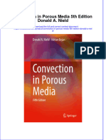 Textbook Convection in Porous Media 5Th Edition Donald A Nield Ebook All Chapter PDF