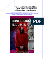 Download full chapter Confessions Of An Illuminati Vol I 2Nd Ed Whole Truth About The Illuminati New World Order Leo Lyon Zagami pdf docx