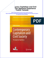 Download textbook Contemporary Capitalism And Civil Society The Japanese Experience Toshio Yamada ebook all chapter pdf 