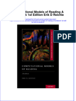 Download full chapter Computational Models Of Reading A Handbook 1St Edition Erik D Reichle 2 pdf docx
