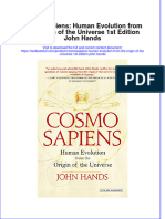 Download textbook Cosmosapiens Human Evolution From The Origin Of The Universe 1St Edition John Hands ebook all chapter pdf 