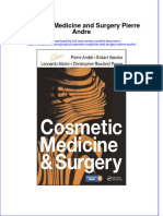 Download textbook Cosmetic Medicine And Surgery Pierre Andre ebook all chapter pdf 