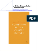 Textbook Contesting British Chinese Culture Ashley Thorpe Ebook All Chapter PDF