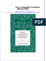 Download textbook Cruel Inhuman Or Degrading Treatment Michael Adler ebook all chapter pdf 