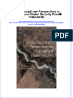 Textbook Cross Disciplinary Perspectives On Regional and Global Security Pawel Frankowski Ebook All Chapter PDF