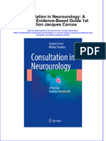 Textbook Consultation in Neurourology A Practical Evidence Based Guide 1St Edition Jacques Corcos Ebook All Chapter PDF