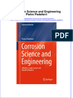 Download textbook Corrosion Science And Engineering Pietro Pedeferri ebook all chapter pdf 