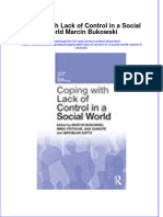 PDF Coping With Lack of Control in A Social World Marcin Bukowski Ebook Full Chapter