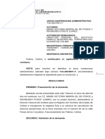 SD TJA-462-21-Y NEGATIVA FICTA CON RESPUESTA EN CONTESTACION SI PROCEDE CANCELACION DE GRAVAMENES