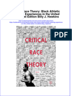 Download textbook Critical Race Theory Black Athletic Sporting Experiences In The United States 1St Edition Billy J Hawkins ebook all chapter pdf 