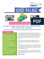 The Good Village Athlete Village Design Competition Guide
