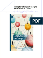 Full Chapter Communicating For Change Concepts To Think With Jo Tacchi PDF