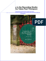 Download textbook Creativity In The Recording Studio Alternative Takes Paul Thompson ebook all chapter pdf 