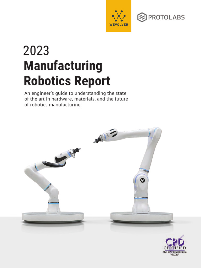 2023 Robotics Manufacturing Insights | PDF | Robotics | Actuator