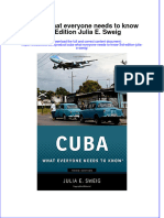 Textbook Cuba What Everyone Needs To Know 3Rd Edition Julia E Sweig Ebook All Chapter PDF