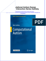 Full Chapter Computational Autism Human Computer Interaction Series Galitsky PDF