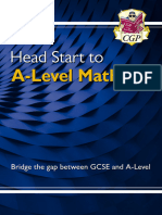 Head Start to a-Level Maths ((CGP a-Level Maths)) (Z-Library)