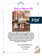 Lila Doll Ve Unicorn Pieyeni