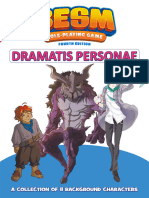 BESM 4e - Dramatis Personae - Volume #5 (v1, 2020)xxx