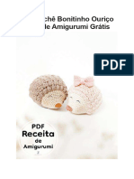 PDF Croche Bonitinho Ourico Receita de Amigurumi Gratis