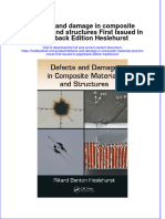 Download pdf Defects And Damage In Composite Materials And Structures First Issued In Paperback Edition Heslehurst ebook full chapter 
